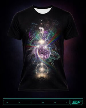 Satori | Psychedelic Visionary Art Men's Graphic T-Shirt