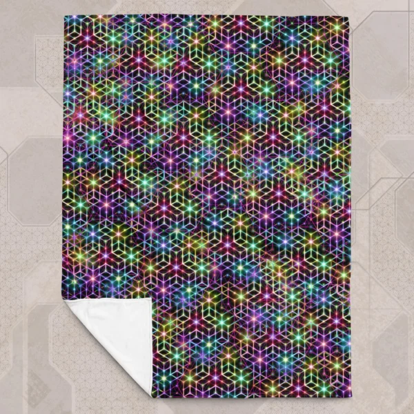 2CB Eco-Conscious Visionary Art Plush Blanket