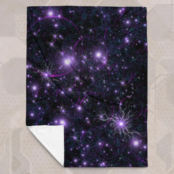 Laniakea Eco-Conscious Visionary Art Plush Blanket