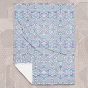 Enon Eco-Conscious Visionary Art Plush Blanket