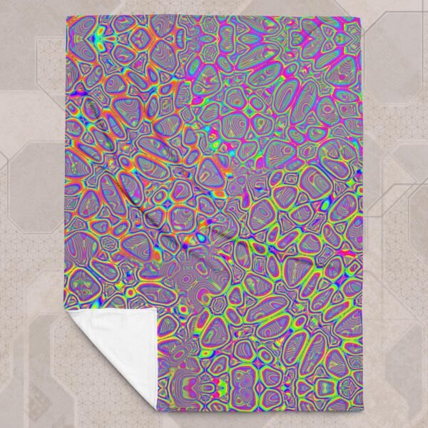 Metamorphosis Eco-Conscious Visionary Art Plush Blanket