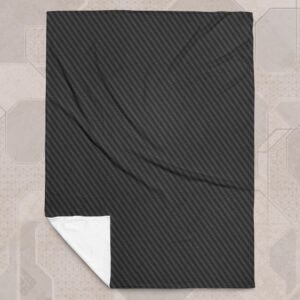 Carbon Eco-Conscious Visionary Art Plush Blanket