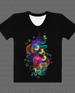Anti-Gravity | Psychedelic Visionary Art Women's Graphic T-Shirt