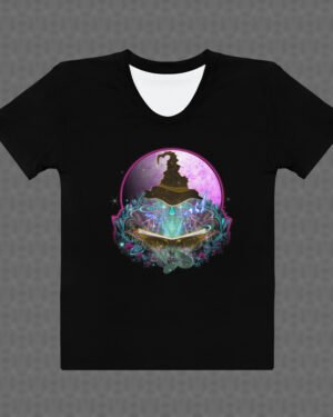 Telekinetic Approach | Psychedelic Visionary Art Women's Graphic T-Shirt
