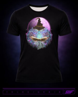 Telekinetic Approach | Psychedelic Visionary Art Men's Graphic T-Shirt