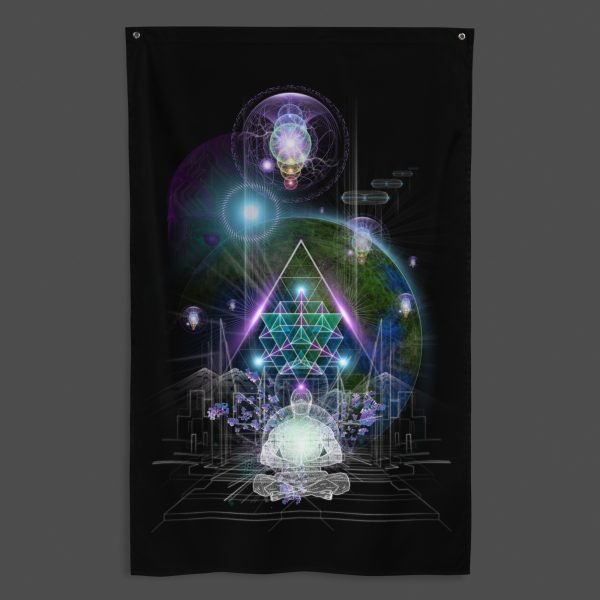 ⚡Only 25 Made! Arcturus (Full) UV/RGB Reactive Visionary Art Tapestry