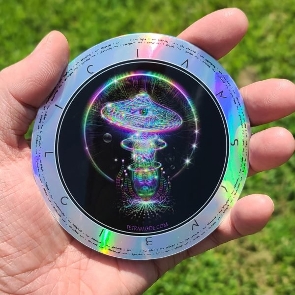 🔴SOLD OUT! Entheopsybin Holographic Sticker