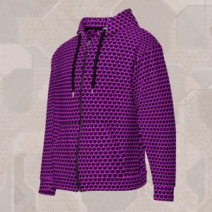 Prism Alexandrite Visionary Art Zip Hoodie