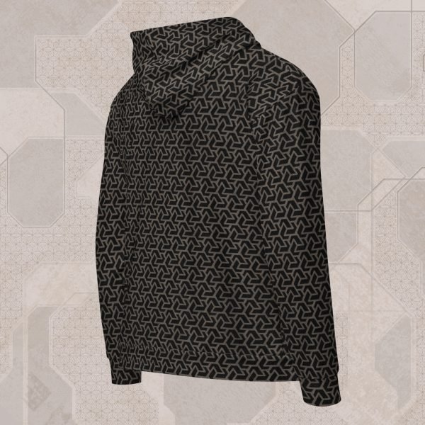 Ancestral Trisekle Visionary Art Zip Hoodie - Image 2