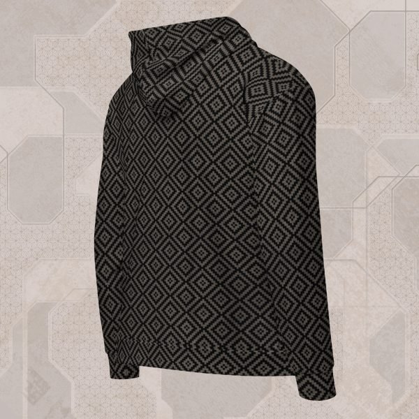 Ancestral Algonquin Visionary Art Zip Hoodie - Image 2