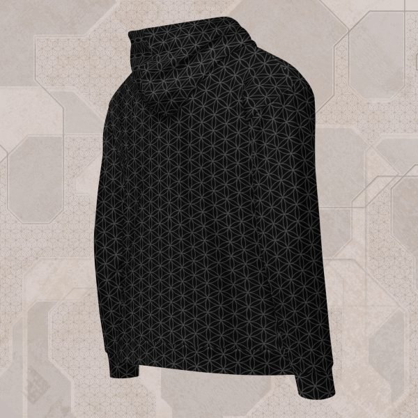 Frequencies Seed Visionary Art Zip Hoodie - Image 2