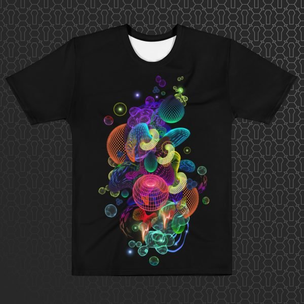Anti-Gravity Men’s Visionary Art Graphic Print T-Shirt - Image 3