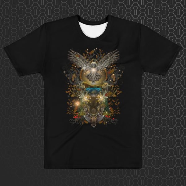 Forestcopia Men’s Visionary Art Graphic Print T-Shirt - Image 2