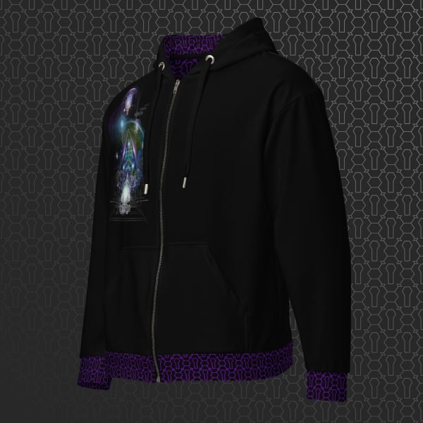 Arcturus Visionary Art Graphic Zip Hoodie - Image 5