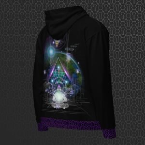 Arcturus Visionary Art Graphic Zip Hoodie