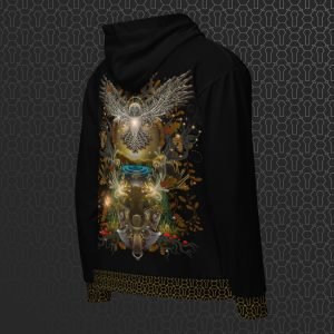 Forestcopia Visionary Art Graphic Zip Hoodie