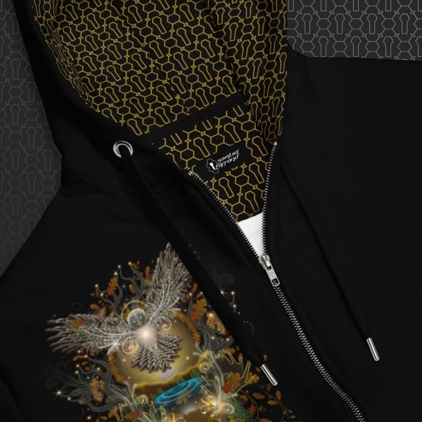 Forestcopia Visionary Art Graphic Zip Hoodie - Image 3
