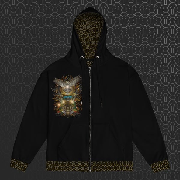 Forestcopia Visionary Art Graphic Zip Hoodie - Image 5