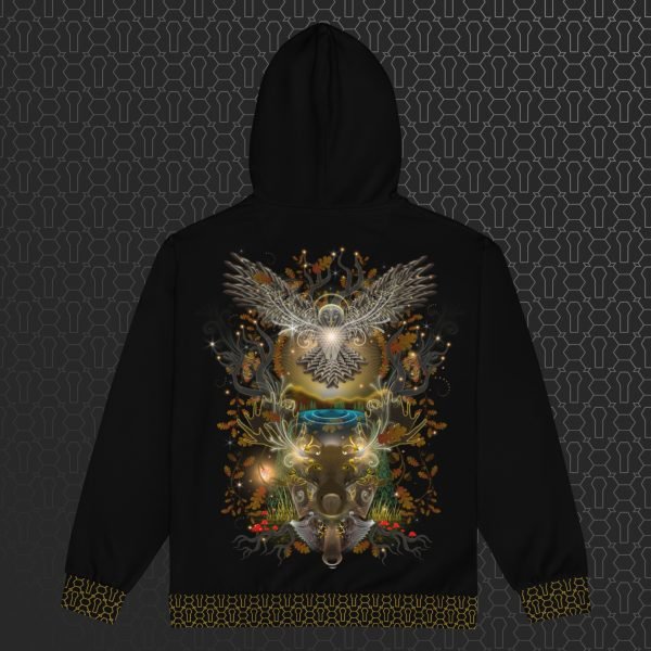 Forestcopia Visionary Art Graphic Zip Hoodie - Image 6