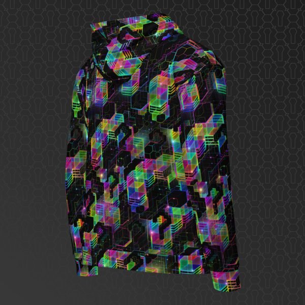 Question Everything Visionary Art Zip Hoodie - Image 2