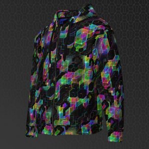 Question Everything Visionary Art Zip Hoodie