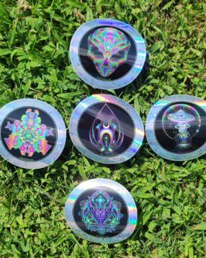 🔴SOLD OUT! September 2025 Holographic Sticker Set (All 5)