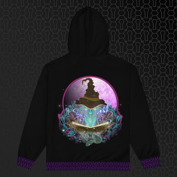 Telekinetic Approach Visionary Art Graphic Zip Hoodie - Image 5