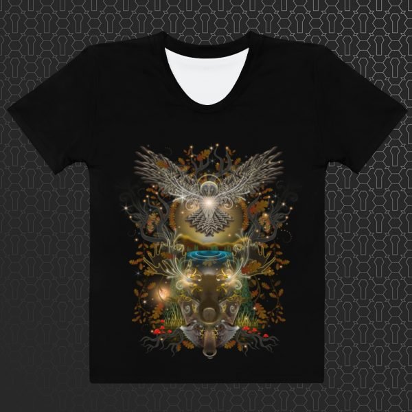 Forestcopia Women’s Visionary Art Graphic Print T-Shirt