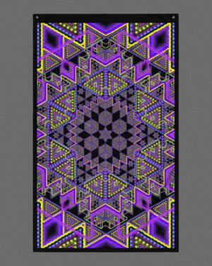 Uturi (Close-Up) Visionary Art Tapestry