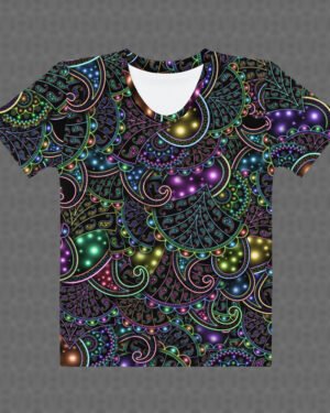 Neopaisley | Psychedelic Visionary Art Women’s All-Over T-Shirt