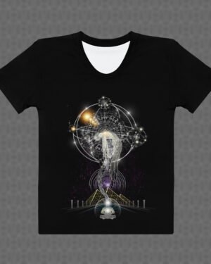 Conscendo Animus | Psychedelic Visionary Art Women's Graphic T-Shirt