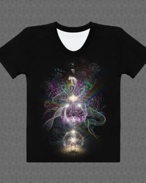 Satori | Psychedelic Visionary Art Women's Graphic T-Shirt