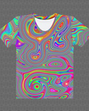 Liquisyrgic | Psychedelic Visionary Art Women’s All-Over T-Shirt