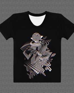 Dissolution | Psychedelic Visionary Art Women's Graphic T-Shirt
