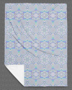 Enon | Psychedelic Visionary Art Plush Blanket