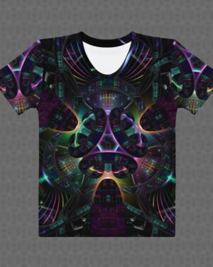 Cerebral Nexus | Psychedelic Visionary Art Women’s All-Over T-Shirt