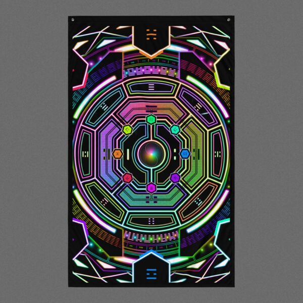 I-Ching (Close-Up) Visionary Art Tapestry