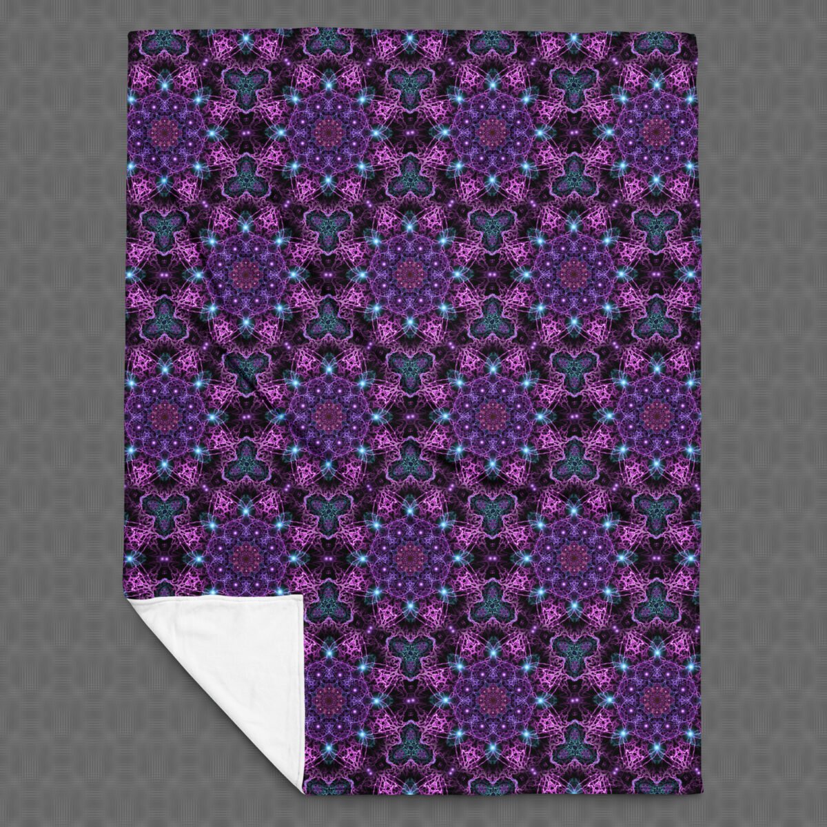 Nucelus | Psychedelic Visionary Art Plush Blanket