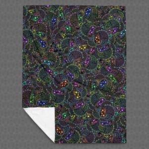 Neopaisley Plush Blanket