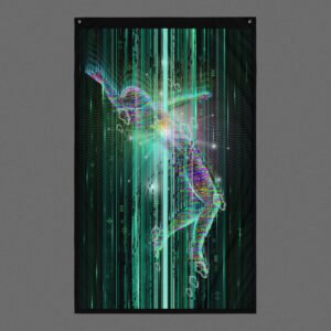 Abduction (Close-Up) Visionary Art Tapestry