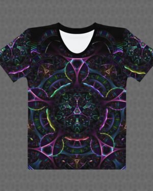Synaptic Bloom | Psychedelic Visionary Art Women’s All-Over T-Shirt