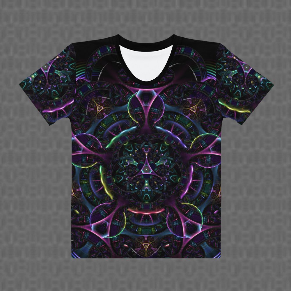 Synaptic Bloom All-Over T-Shirt (Women)