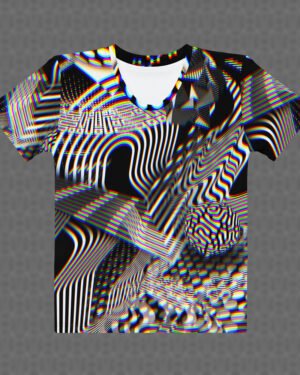 Dissolution | Psychedelic Visionary Art Women’s All-Over T-Shirt