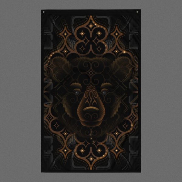 Kamuy (Close-Up) Visionary Art Tapestry