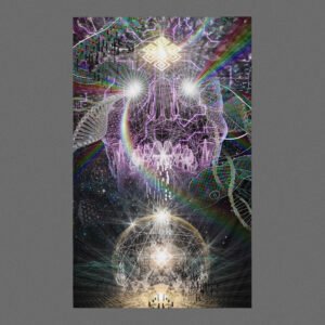 Satori (Close-Up) Visionary Art Tapestry