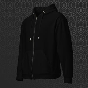 Custom Visionary Art Graphic Zip Hoodie