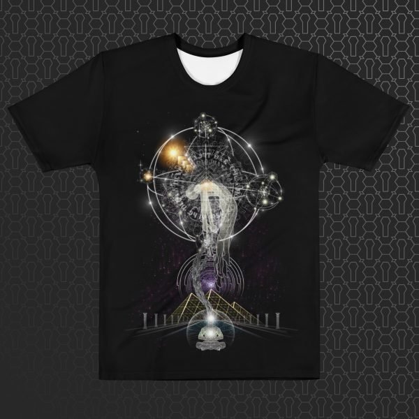 Conscendo Animus Men’s Visionary Art Graphic Print T-Shirt - Image 2