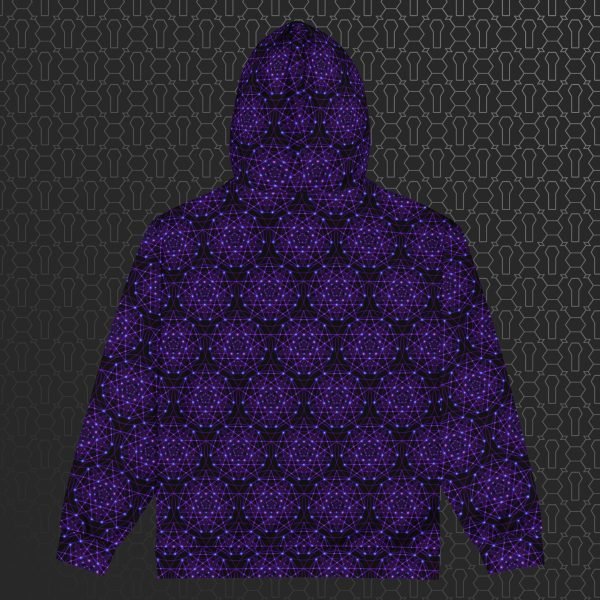 Enchant Trance Visionary Art Zip Hoodie - Image 4