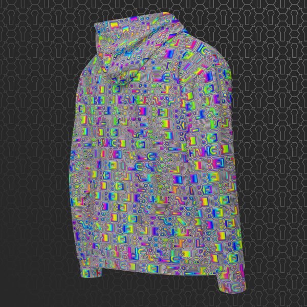 Psyliscious Visionary Art Zip Hoodie - Image 3