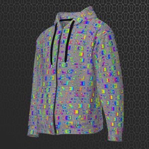 Psyliscious Visionary Art Zip Hoodie
